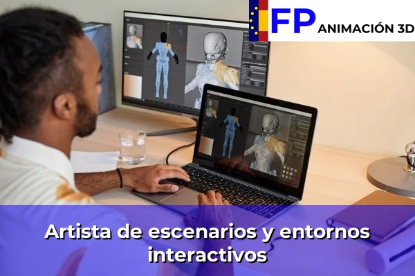 Artista de escenarios y entornos interactivos